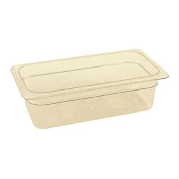 78934 - Cambro - 34HP150 - 1/3 Size 4 in Amber H-Pan™ High Heat Food Pan Product Image