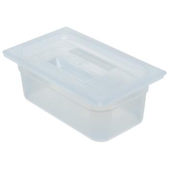 CAM40PPCH190 - Cambro - 40PPCH190 - 1/4 Size Translucent Handled Food Pan Cover Product Image