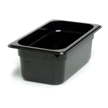 76574 - Cambro - 44CW110 - 1/4 Size 4 in Black Camwear® Food Pan Product Image