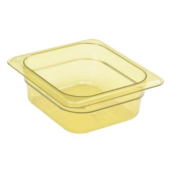 2471253 - Cambro - 62HP150 - 1/6 Size 2 1/2 in Amber H-Pan™ High Heat Food Pan Product Image