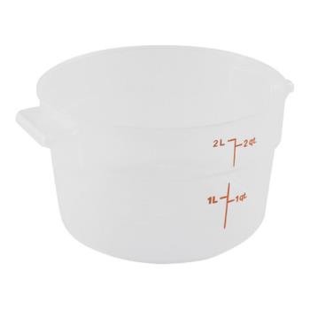 78580 - Cambro - RFS2PP190 - 2 qt Food Storage Container Product Image