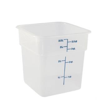 78801 - Cambro - 4SFSPP190 - 4 qt CamSquare® Food Storage Container Product Image