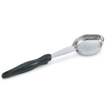 78666 - Vollrath - 6422220 - 2 oz Antimicrobial Oval Perforated Spoodle® Portion Spoon Product Image