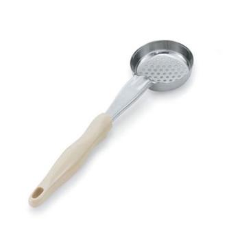 85814 - Vollrath - 6432335 - 3 oz Antimicrobial Spoodle® Perforated Portion Spoon Product Image