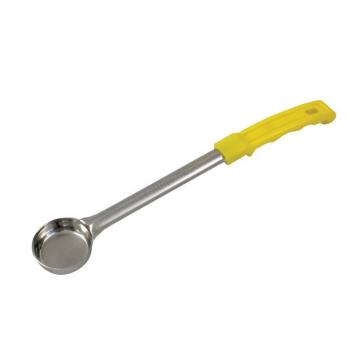 11685 - Winco - FPS-1 - 1 oz Yellow Solid Portion Spoon Product Image