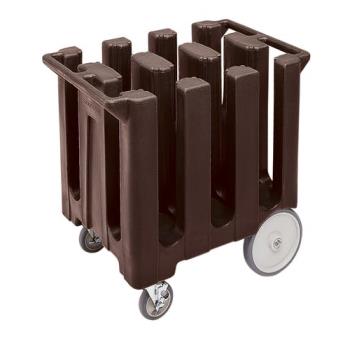 CAMDC700131 - Cambro - DC700131 - 7 in Plate Brown Poker Chip Dish Caddy Product Image