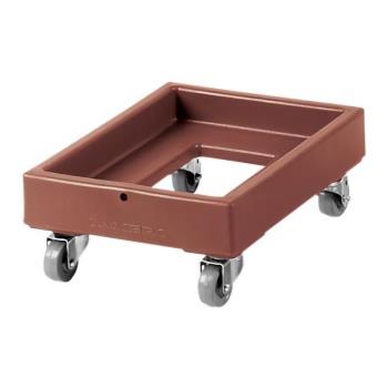 CAMCD1826PDB131 - Cambro - CD1826PDB131 - Camdolly® 18 in X 26 in Brown Dough Box Dolly Product Image