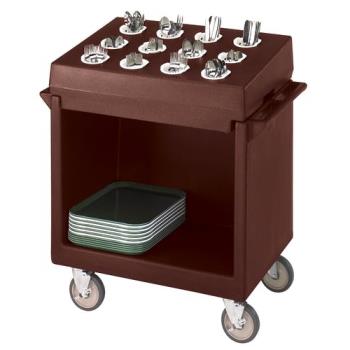 CAMTDCR12131 - Cambro - TDCR12131 - 38 in X 23 in Brown Tray and Dish Cart Product Image