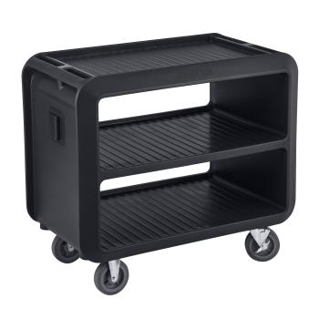 CAMSC337110 - Cambro - SC337110 - 41 1/2 in x 23 4/5 in 3-Tier Black Service Cart Pro Product Image