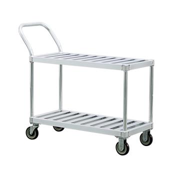 NEW1420 - New Age - 1420 - 19 in x 48 in 2-Tier Aluminum Utility Cart Product Image
