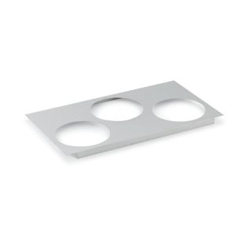 2151415 - Vollrath - 72228 - Three 6 1/2 in Inset Adapter Plate Product Image