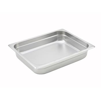WINSPJH202 - Winco - SPJH-202 - 1/2 Size 2 1/2 in Steam Table Pan Product Image