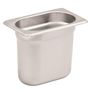 76996 - Winco - SPJH-906GN - 1/9 Size 6 in Steam Table Pan Product Image
