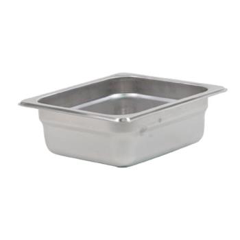 78362 - Winco - SPJL-602 - 1/6 Size 2 1/2 in Steam Table Pan Product Image
