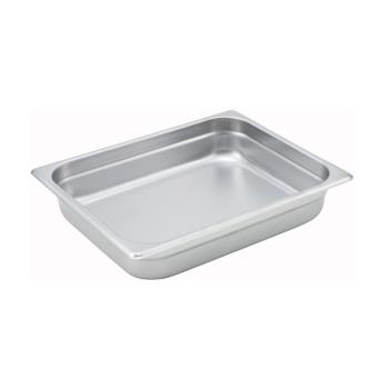 4005459 - Winco - SPJM-202 - 1/2 Size 2 1/2 in Steam Table Pan Product Image