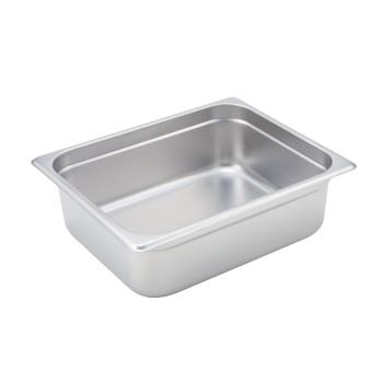 4005460 - Winco - SPJM-204 - 1/2 Size 4 in Steam Table Pan Product Image