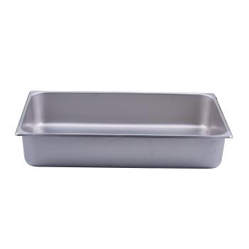 12436 - Winco - 108A-WP - 8 Qt Stainless Steel Chafer Water Pan Product Image