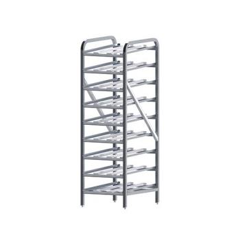 WINALCR9 - Winco - ALCR-9 - 9-Tier Aluminum Can Storage Rack Product Image