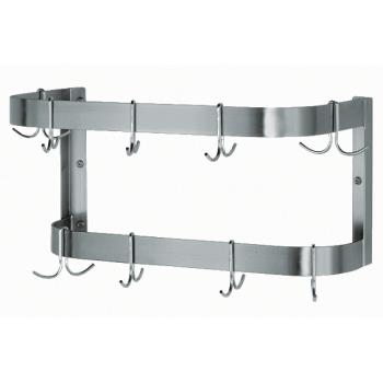 ADVSW48ECX - Advance Tabco - SW-48-EC-X - 48 in Stainless Steel Double Pot Rack Product Image