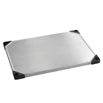 FCPFF1830SSS - Focus Foodservice - FF1830SSS - 18 in x 30 in Solid Stainless Steel Shelf Product Image