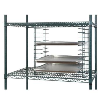 FCPFWTS12CH - Focus Foodservice - FWTS12CH - Chromate Wire Tray Slide Rack Product Image