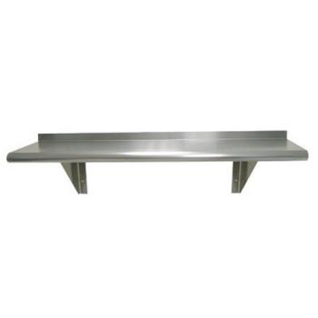 ADVWS1224X - Advance Tabco - WS-12-24-X - 24 in x 12 in Stainless Steel Wall Shelf Product Image