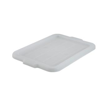 1331859 - Winco - PL-57W - 22 1/2 in x 15 3/4 in White Bus Box Cover Product Image