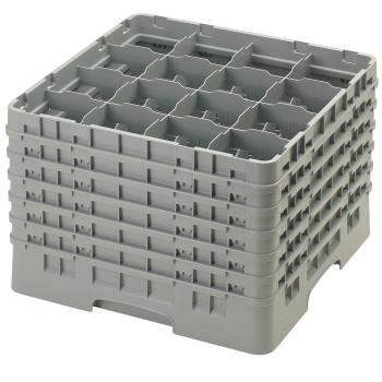 CAM16S1214151 - Cambro - 16S1214151 - 16 Compartment 12 5/8 in Camrack® Glass Rack Product Image
