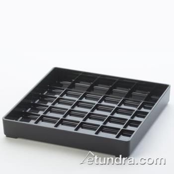 CLM681613 - Cal-Mil - 681-6-13 - 6 in x 6 in Black Drip Tray Product Image