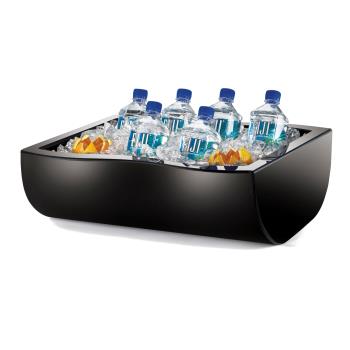 CLM125613 - Cal-Mil - 1256-13 - 12 in x 20 in Black Ice Bin Product Image