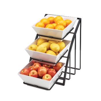 CLM175013 - Cal-Mil - 1750-13 - 3-Tier Black 10 in Bowl Display Product Image