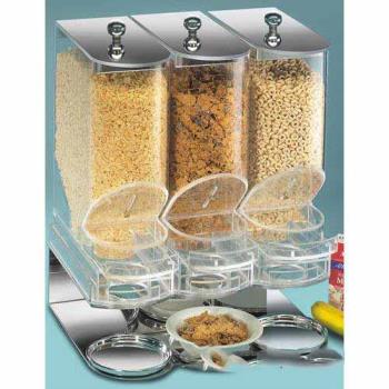 CLM718 - Cal-Mil - 718 - 600 cu in Triple Cereal Dispenser Product Image