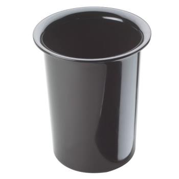 CLM101713 - Cal-Mil - 1017-13 - 4 1/2 in Black Melamine Cylinder Product Image