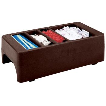 CAMLCDCH131 - Cambro - LCDCH131 - 16 in x 9 in Brown Camtainer® Condiment Holder Product Image