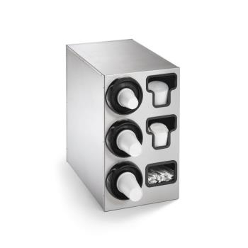 53923 - Vollrath - 58842 - 3-Tier Countertop Cup Dispenser Product Image