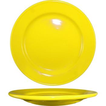ITWCA21Y - ITI - CA-21-Y - 12 in Cancun™ Yellow Rolled Edge Plate Product Image