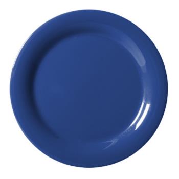 GETNP10PB - GET Enterprises - NP-10-PB - Mardi Gras Peacock Blue 10 1/2 in Narrow Rim Plate Product Image