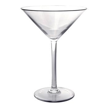 99196 - Thunder Group - PLTHMT008C - 8 oz Clear Martini Glass Product Image