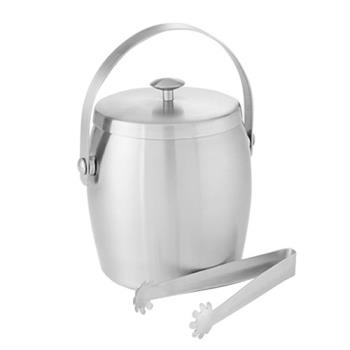 AMMISSB4 - American Metalcraft - ISSB4 - 34 oz Double Wall Ice Bucket with Tongs Product Image