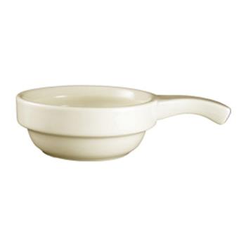 ITWOSC10H - ITI - OSC-10-H - 10 oz American White Soup Crock with Handle Product Image