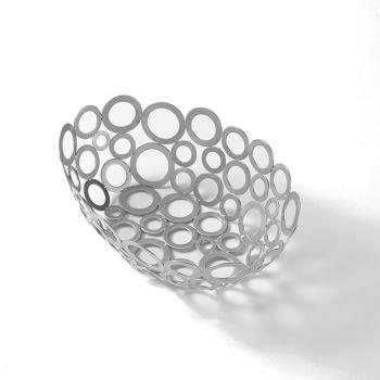 AMMWCW69 - American Metalcraft - WCW69 - 6 in x 9 in Oval Silver Ring Basket Product Image