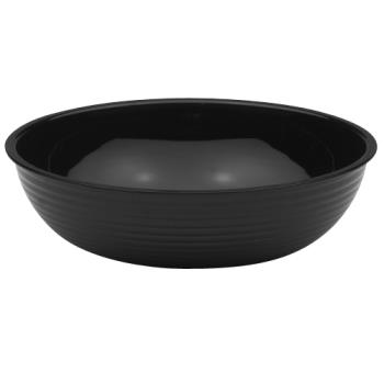 CAMRSB12CW110 - Cambro - RSB12CW110 - Camwear® 5.8 qt Black Round Ribbed Bowl Product Image