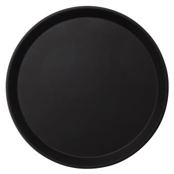 CAM1100CT110 - Cambro - 1100CT110 - 11 in Round Black Camtread® Serving Tray Product Image
