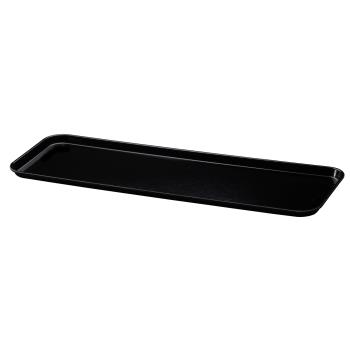 38145 - Cambro - 92615MT110 - 25 in x 8 in Black Market Tray Product Image