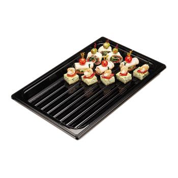 CAMDT1220CW110 - Cambro - DT1220CW110 - 20 in x 12 in Camwear® Black Display Tray Product Image