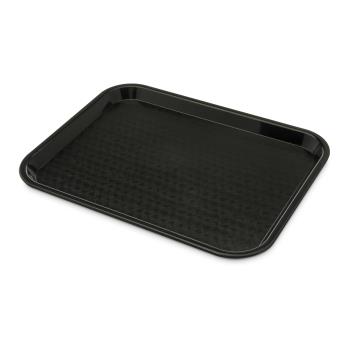 86364 - Carlisle - CT101403 - 14 in x 10 in Black Cafe Tray Product Image