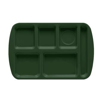GETTR151HG - GET Enterprises - TR-151-HG - 14 3/4 in x 9 1/2 in  Hunter Green Cafeteria Tray Product Image