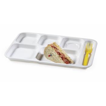 GETTR153W - GET Enterprises - TR-153-W - 14 1/2 in x 10 in White Cafeteria Tray Product Image