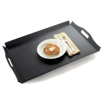 CLM930113 - Cal-Mil - 930-1-13 - 22 1/2 in x 17 in Black Room Service Tray Product Image