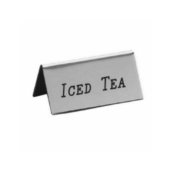 CLM2285010 - Cal-Mil - 228-5-010 - Silver Iced Tea Table Tent Product Image